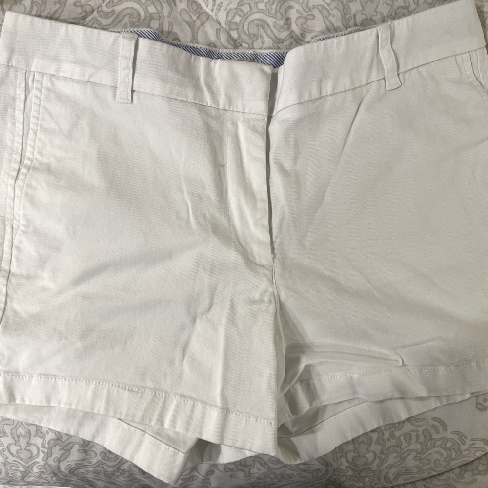J Crew white shorts